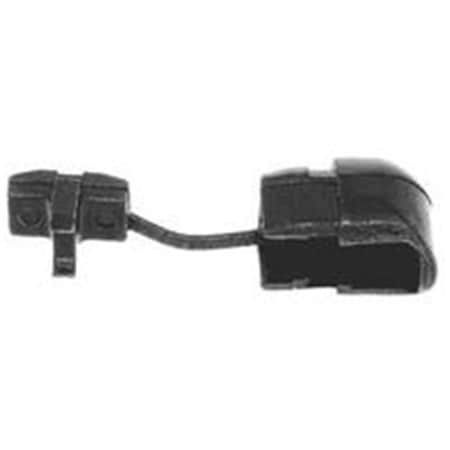 Jandorf Cable Protector, 0.69 in L, Nylon, Black 3394780